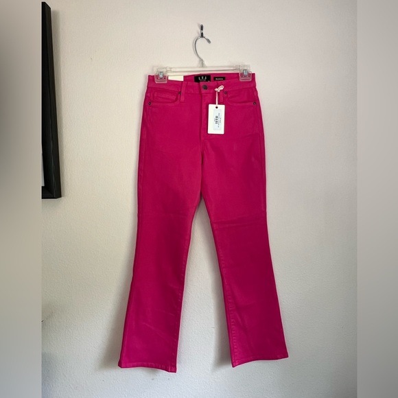 L.T.J. letter to juliet Denim - L.T.J. Women’s Barbie Pink Bambino (petite) Straight Leg Jeans